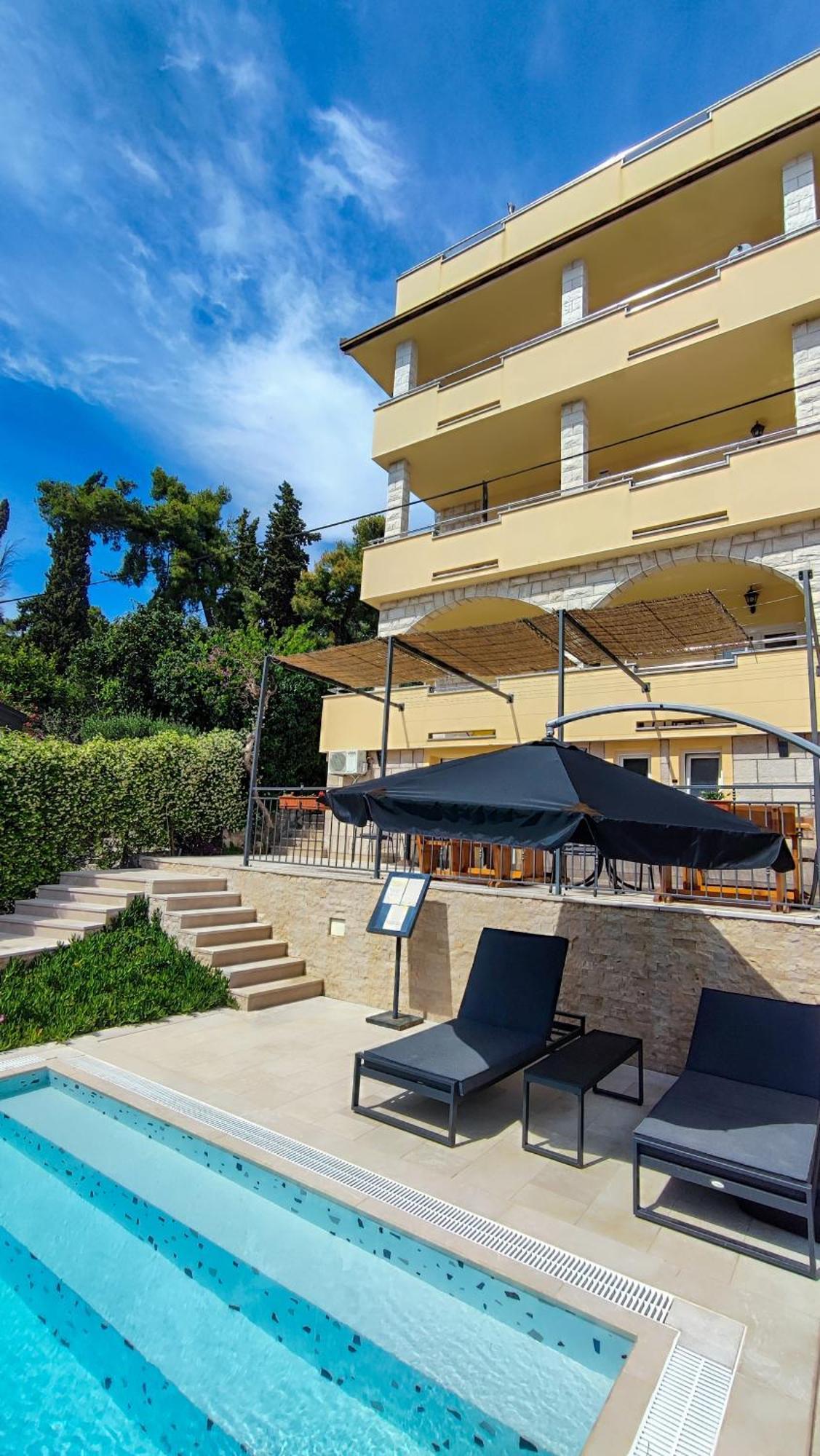Villa Penava, Private Beach, Pool And 7Min To Trogir Eksteriør bilde
