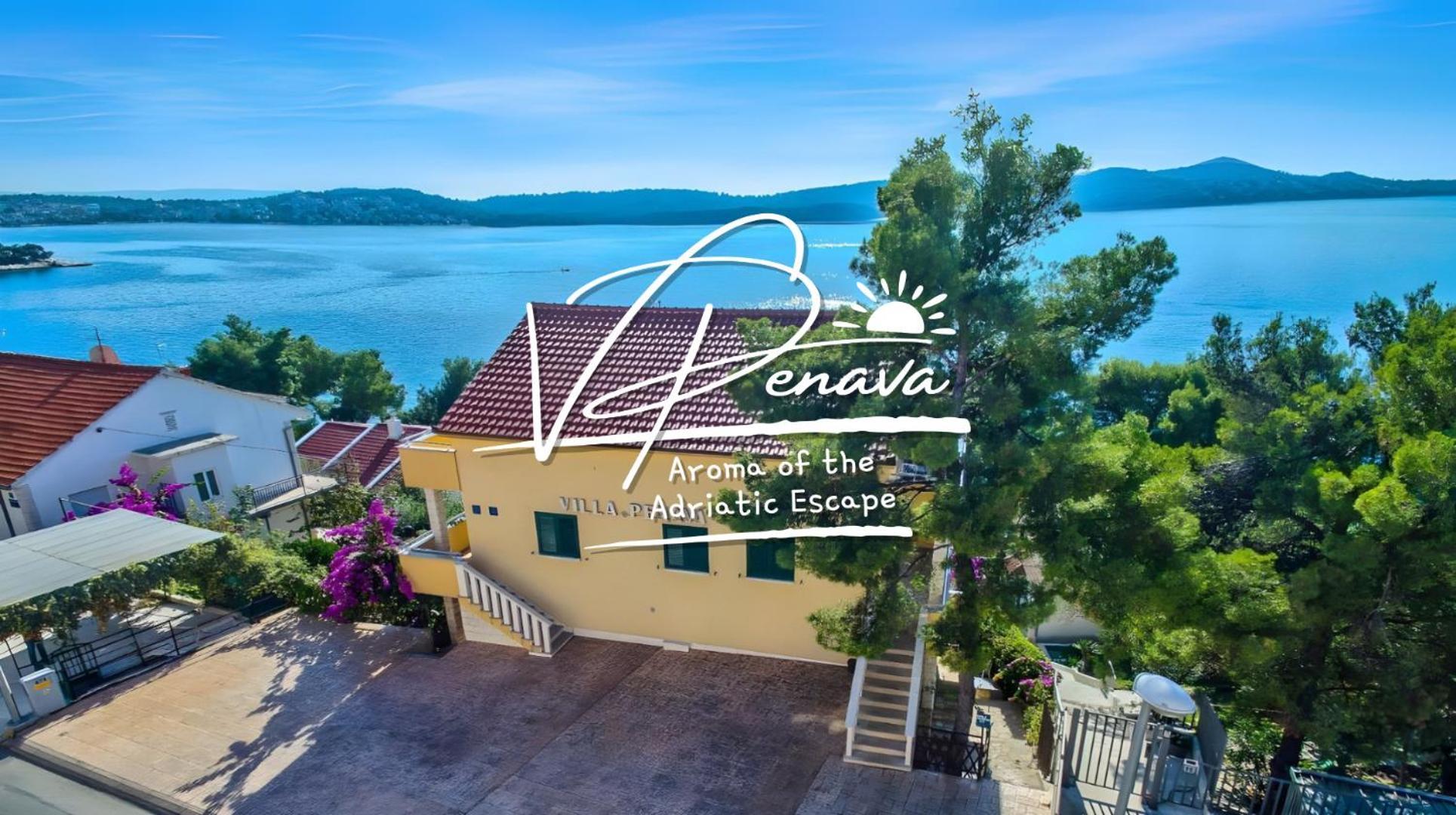 Villa Penava, Private Beach, Pool And 7Min To Trogir Eksteriør bilde